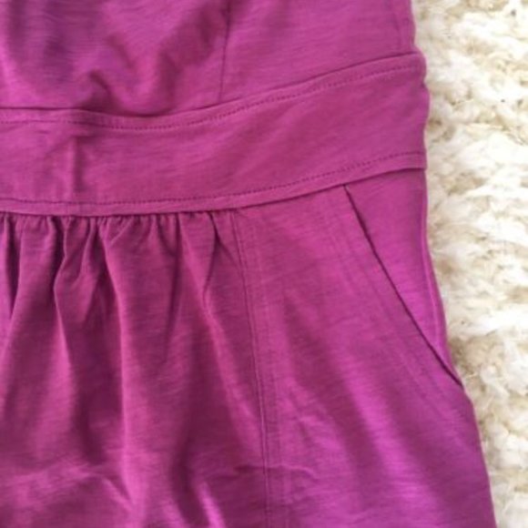 Banana Republic Size 0 Fuchsia Strapless Dress - Picture 4 of 8